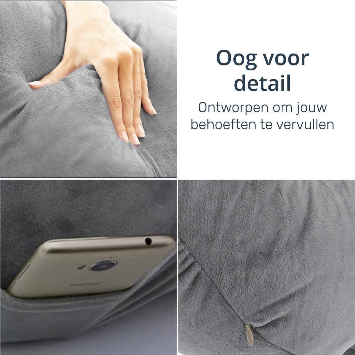 Leeskussen - Voor in bed