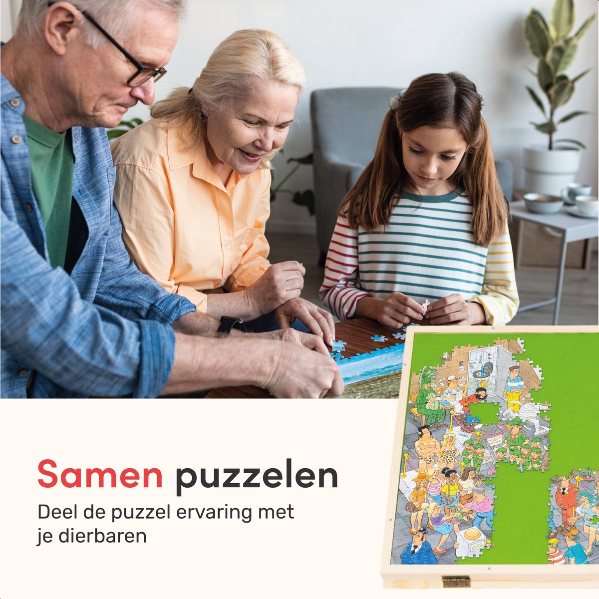 Diydash Puzzelbord - Verstelbaar