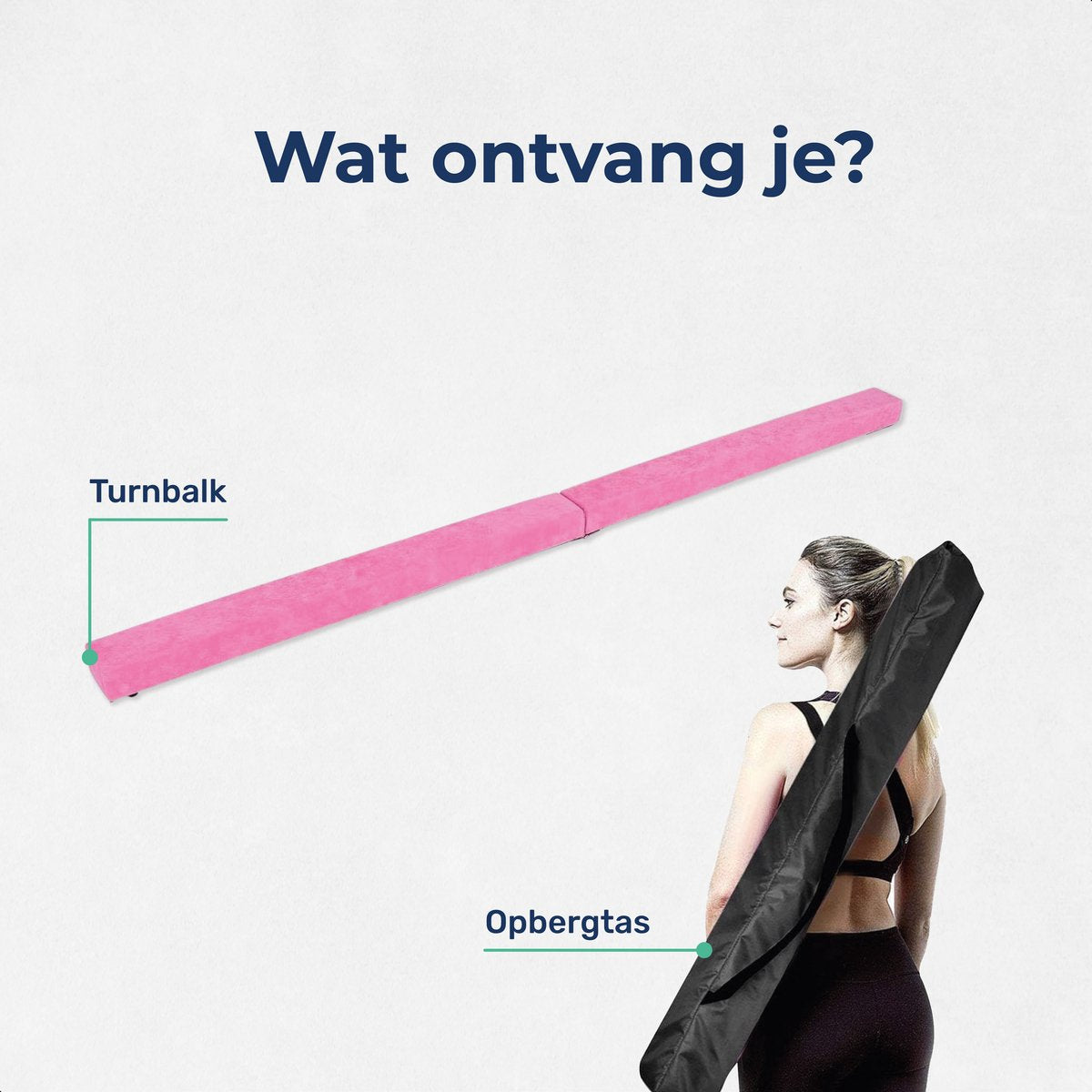 Proskill Turnbalk - Evenwichtsbalk - Voor thuis