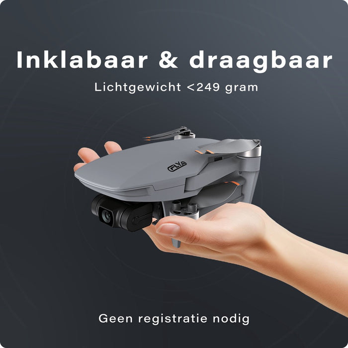 STELLARX Mini Drone Met 4K Camera - 3AXIS Gimbal