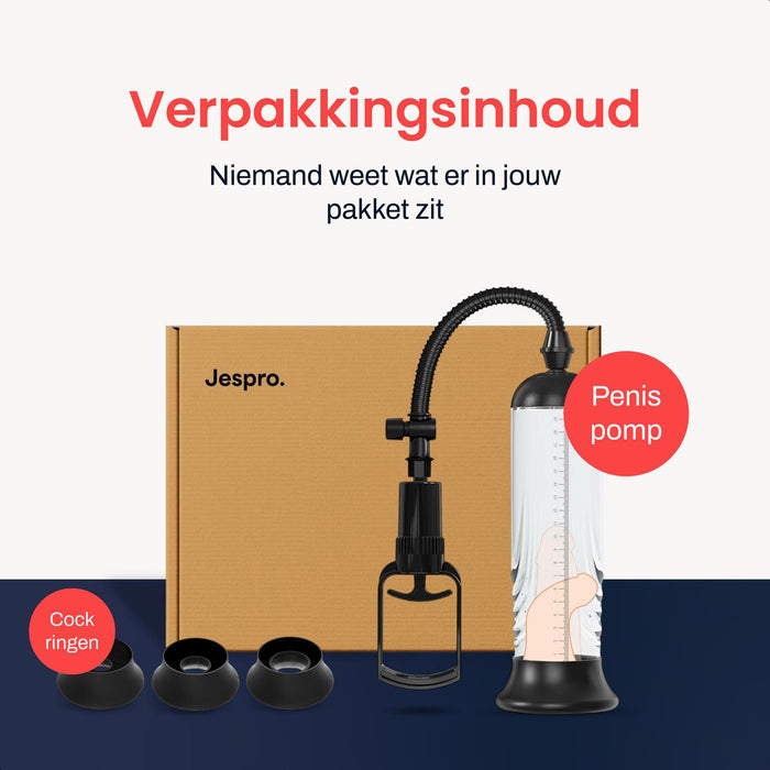espro Elektrische penis pomp - BPA vrij