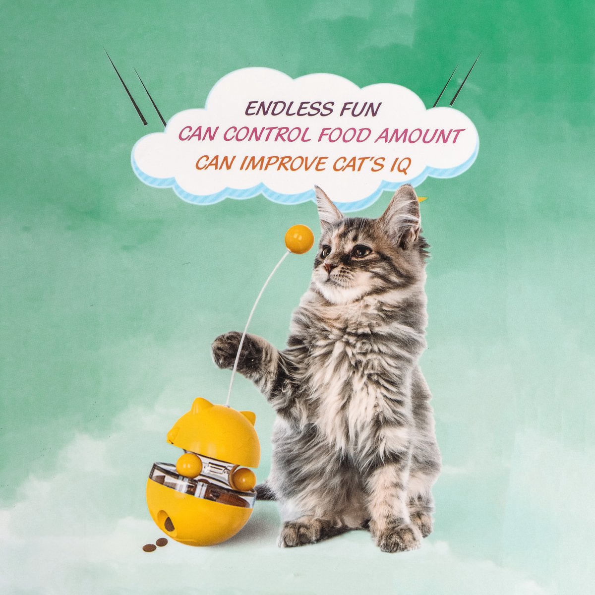 Kattenspeeltjes Intelligentie - Voeding Dispenser