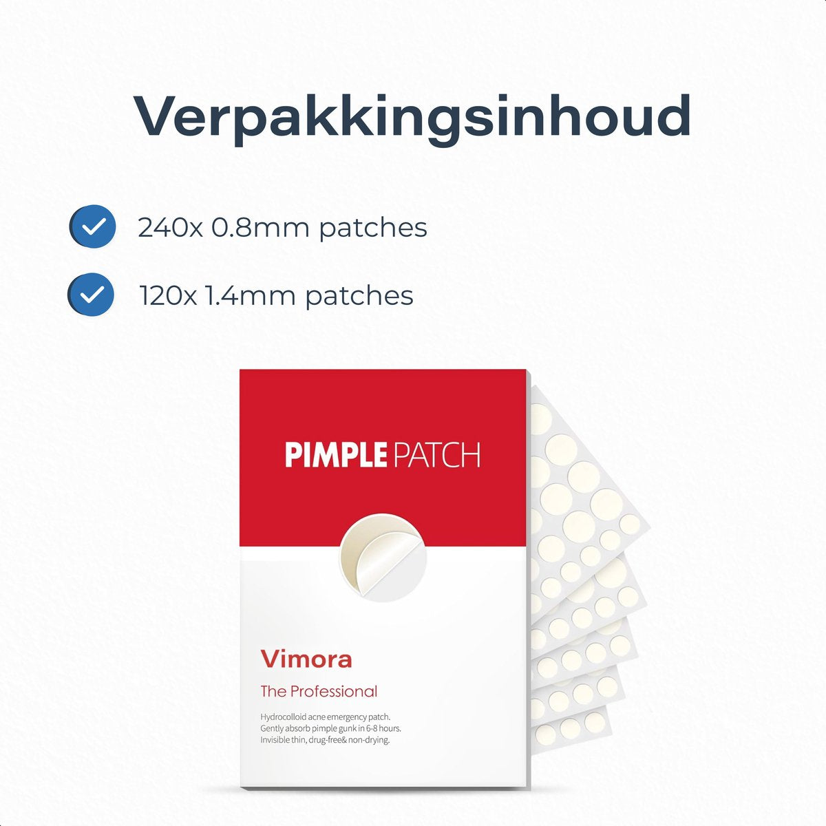 Vimora Pimple Patches - 360 stuks