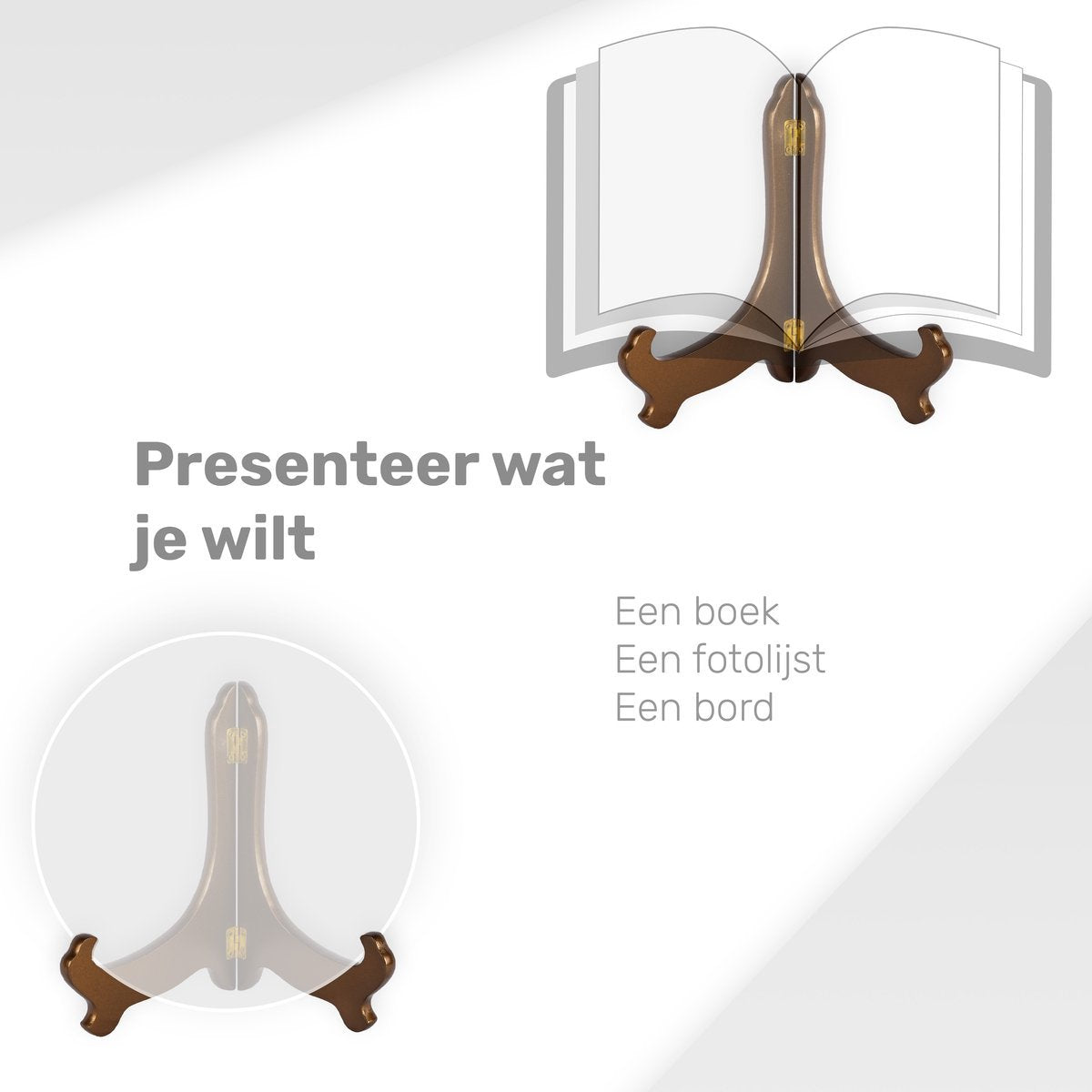 Borden display standaard - 2 PACK