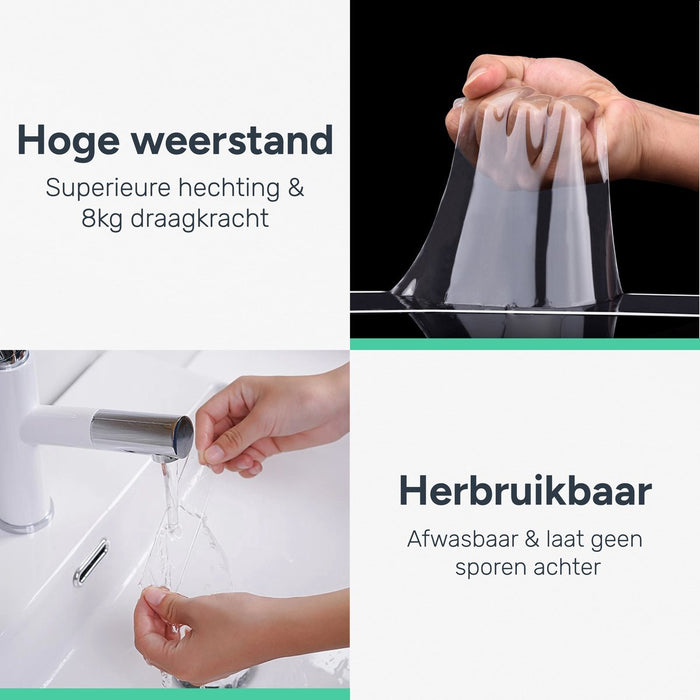 Dubbelzijdig tape extra sterk - 12 meter
