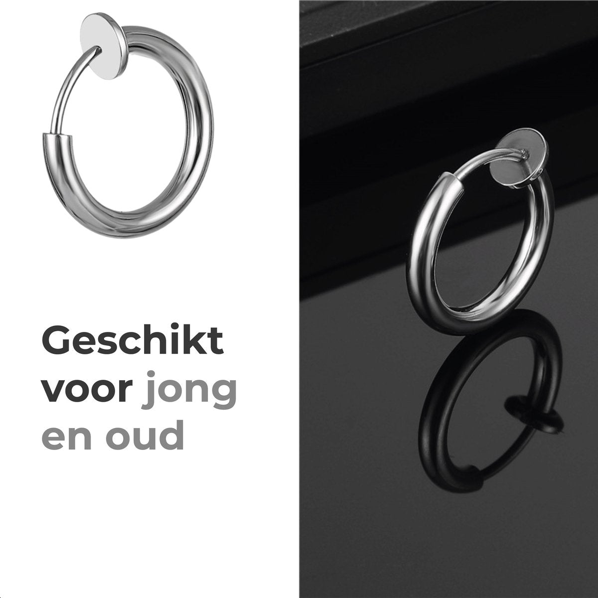 LBB Fake septum - Zilver - Irritatie vrij