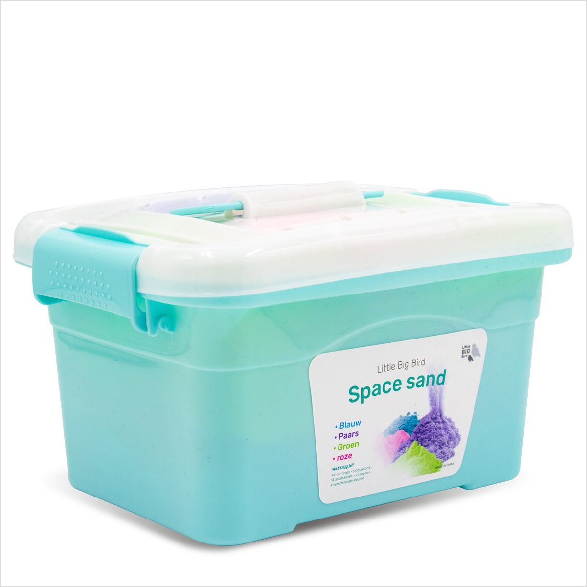 LBB - Magnetisch zand - 2KG - 5 kleuren