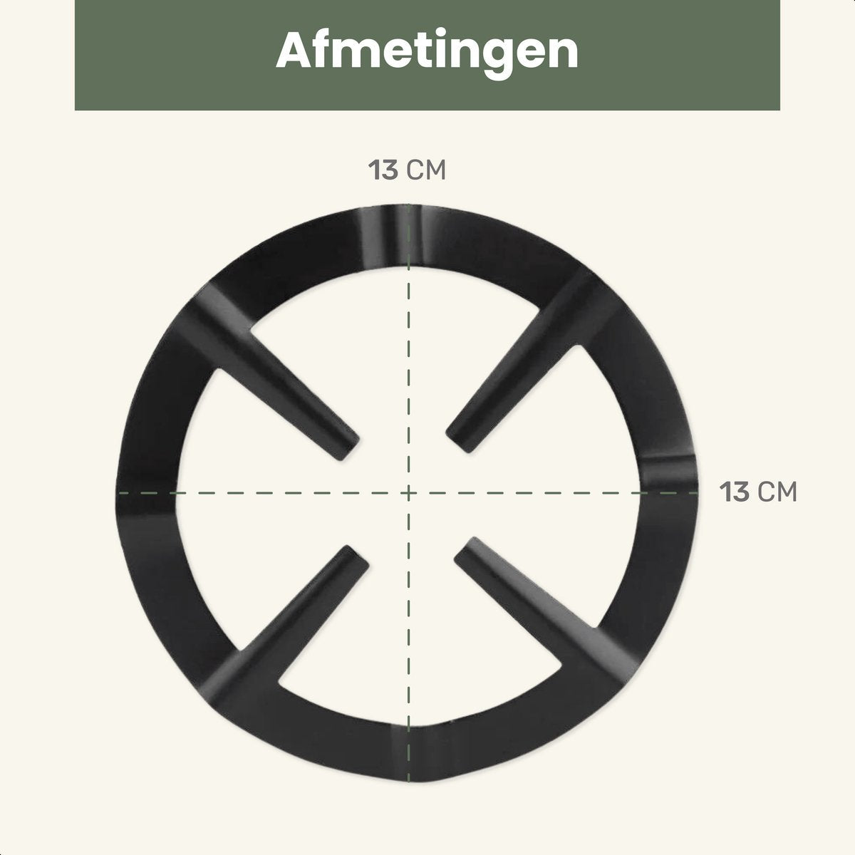 Luft Gaspitverkleiner - 13CM