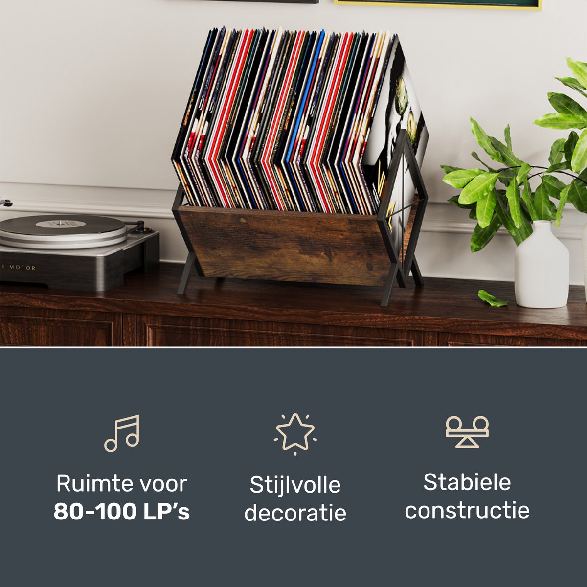 Luft LP houder - Vinyl