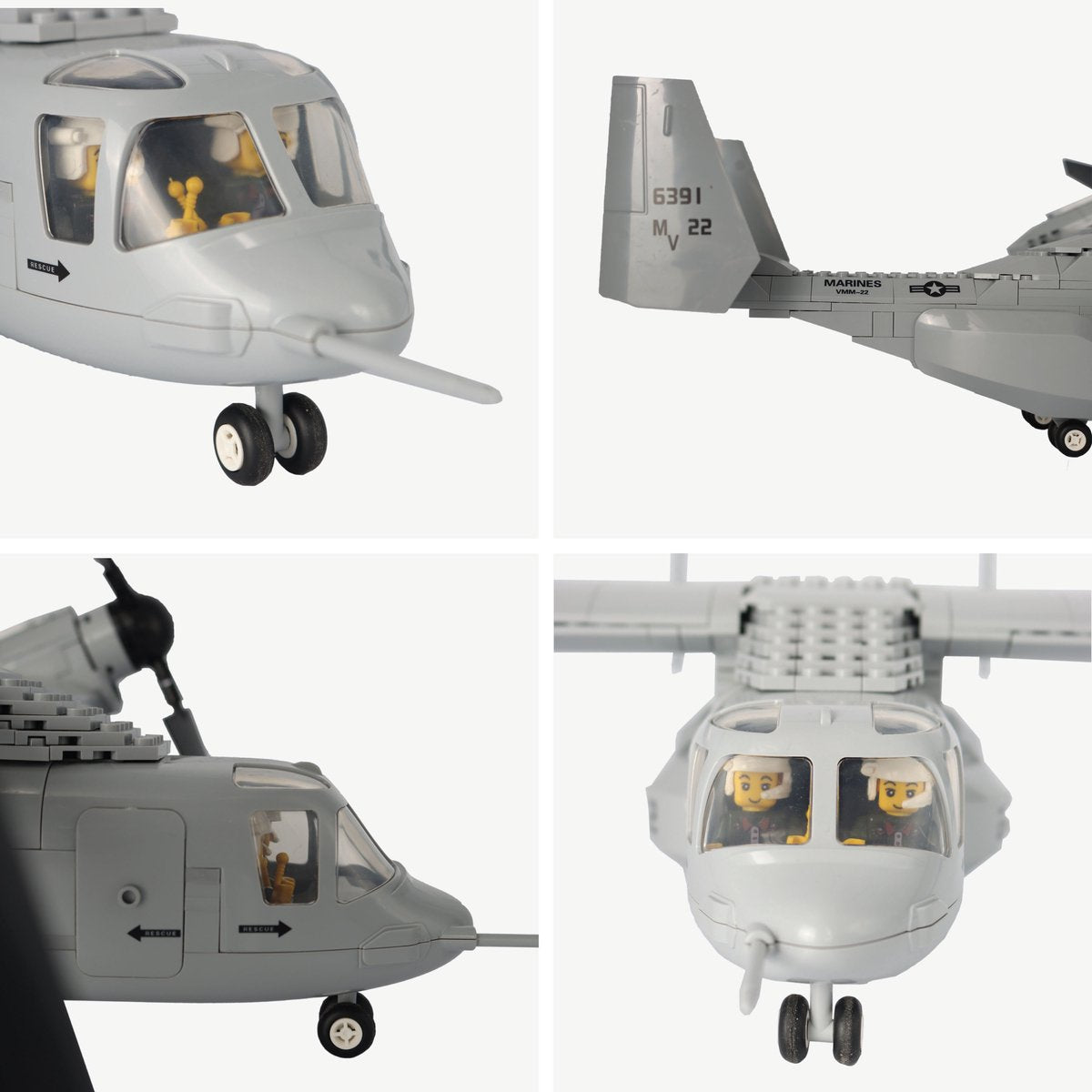 Luke - Osprey - Vliegtuig- Straaljager - Speelgoed