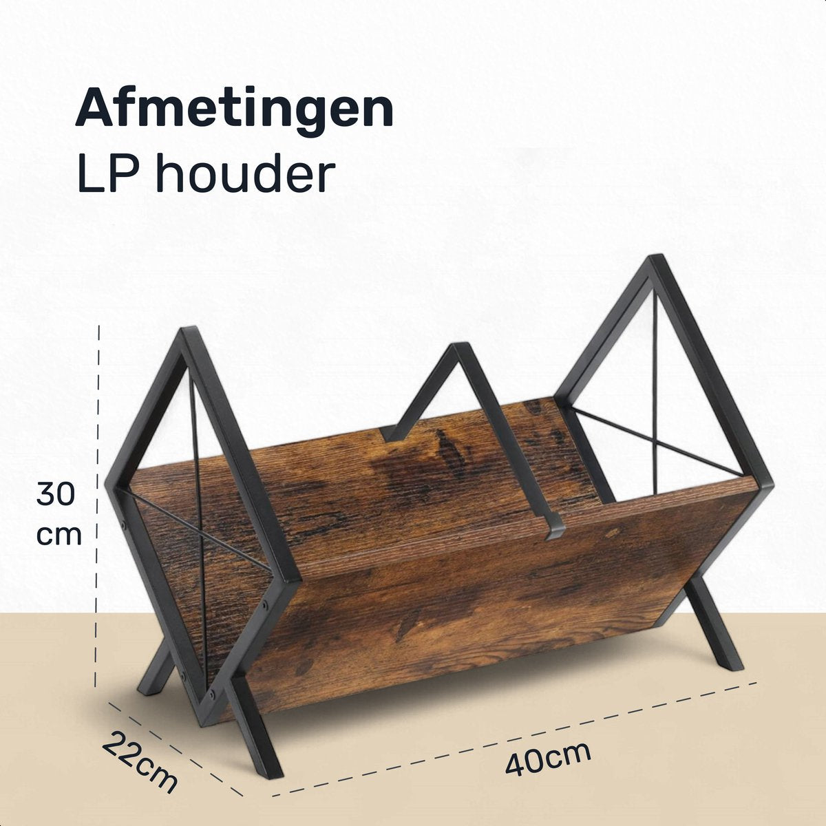 Luft LP houder - Vinyl