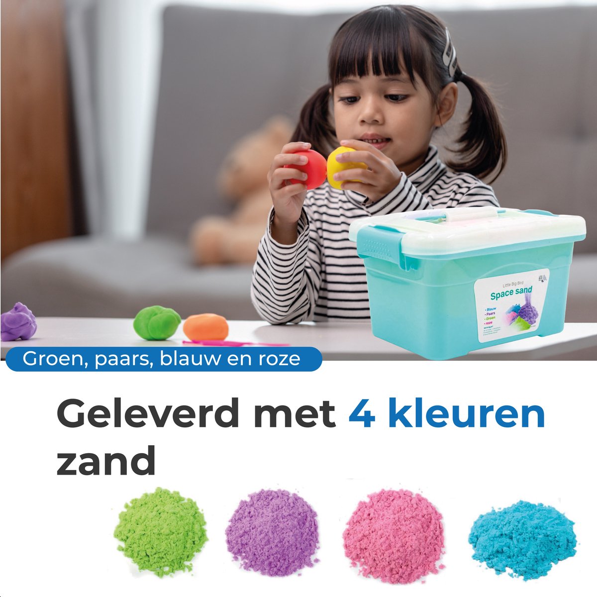 LBB - Magnetisch zand - Set - 55 delig