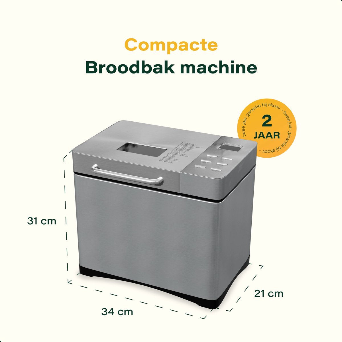 Skoov BroodbakMachine - 19 programma's