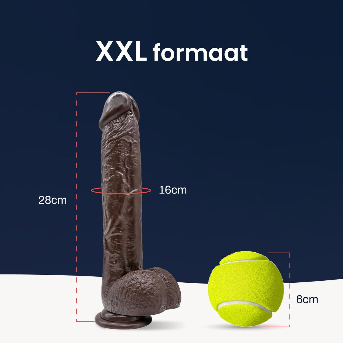 Jespro Dildo XXL 28cm - BBC