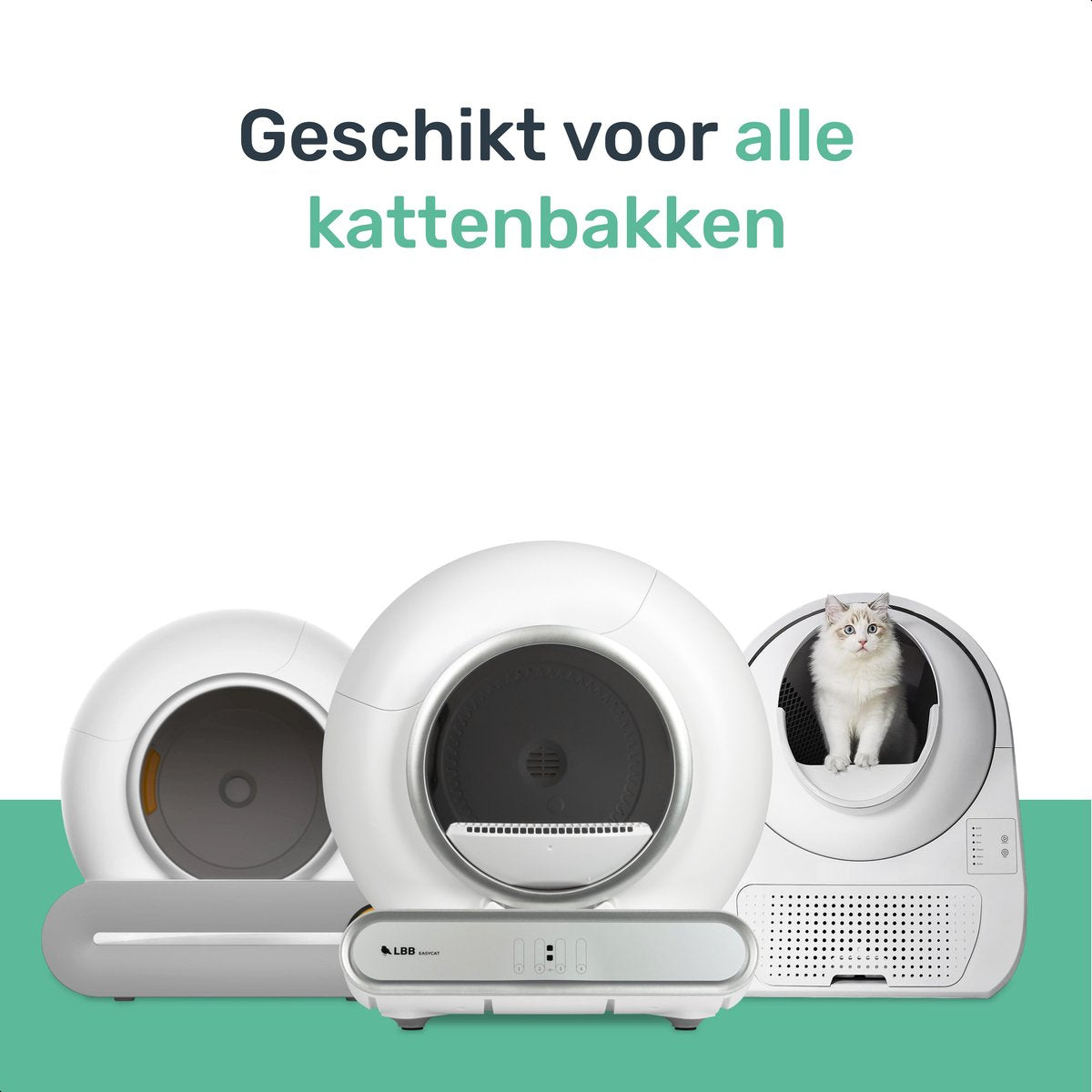 Automatische Kattenbak Zakken - 75 zakken