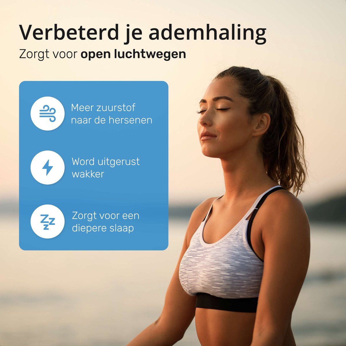 Airmaster Anti Snurk Beugel - Verstelbaar