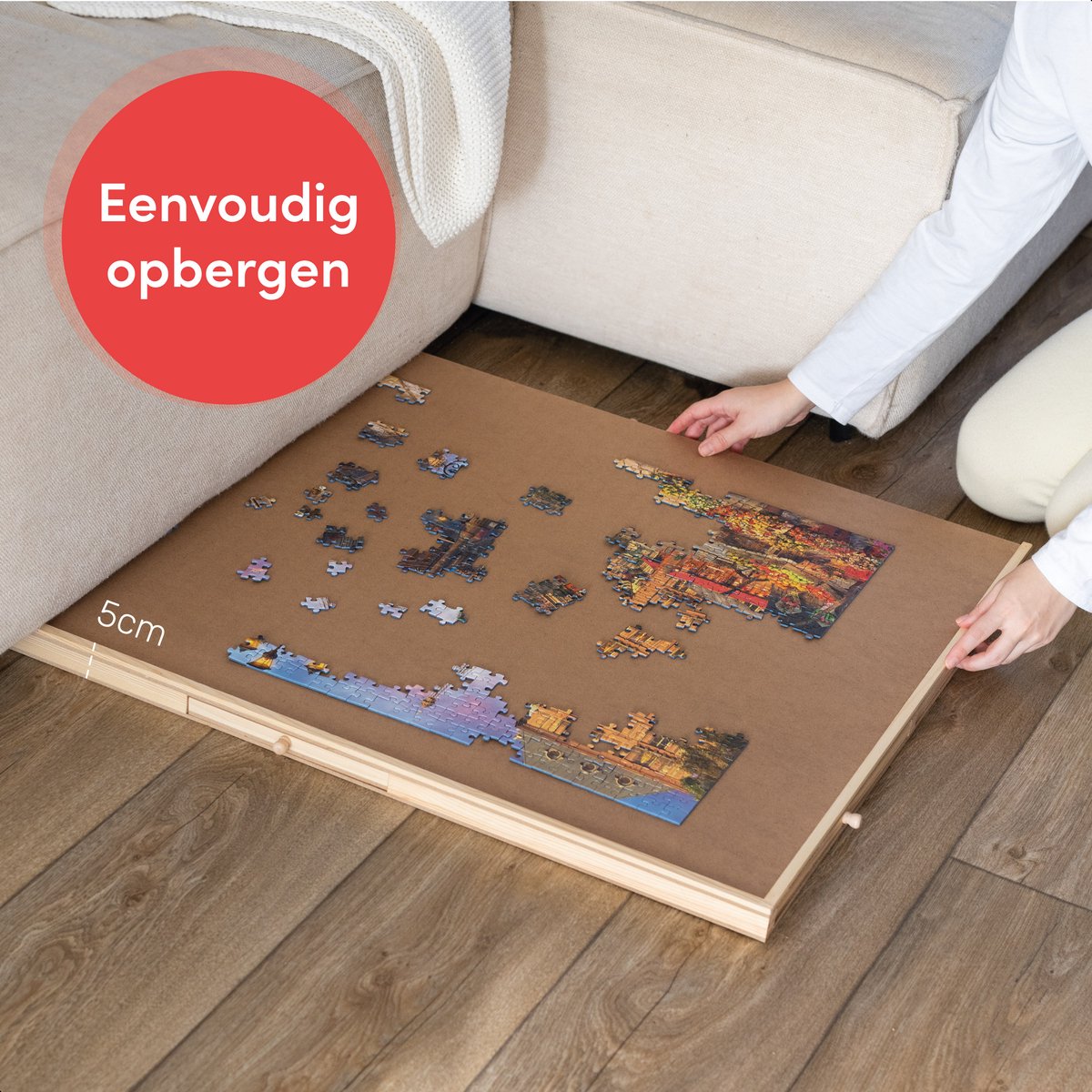 Puzzelbord met 6 lades - 1500 stukjes