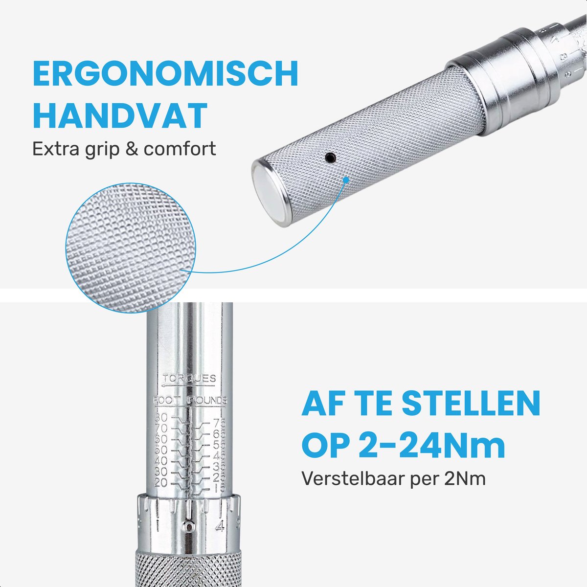 Momentsleutel 11 delige set – 2/24Nm