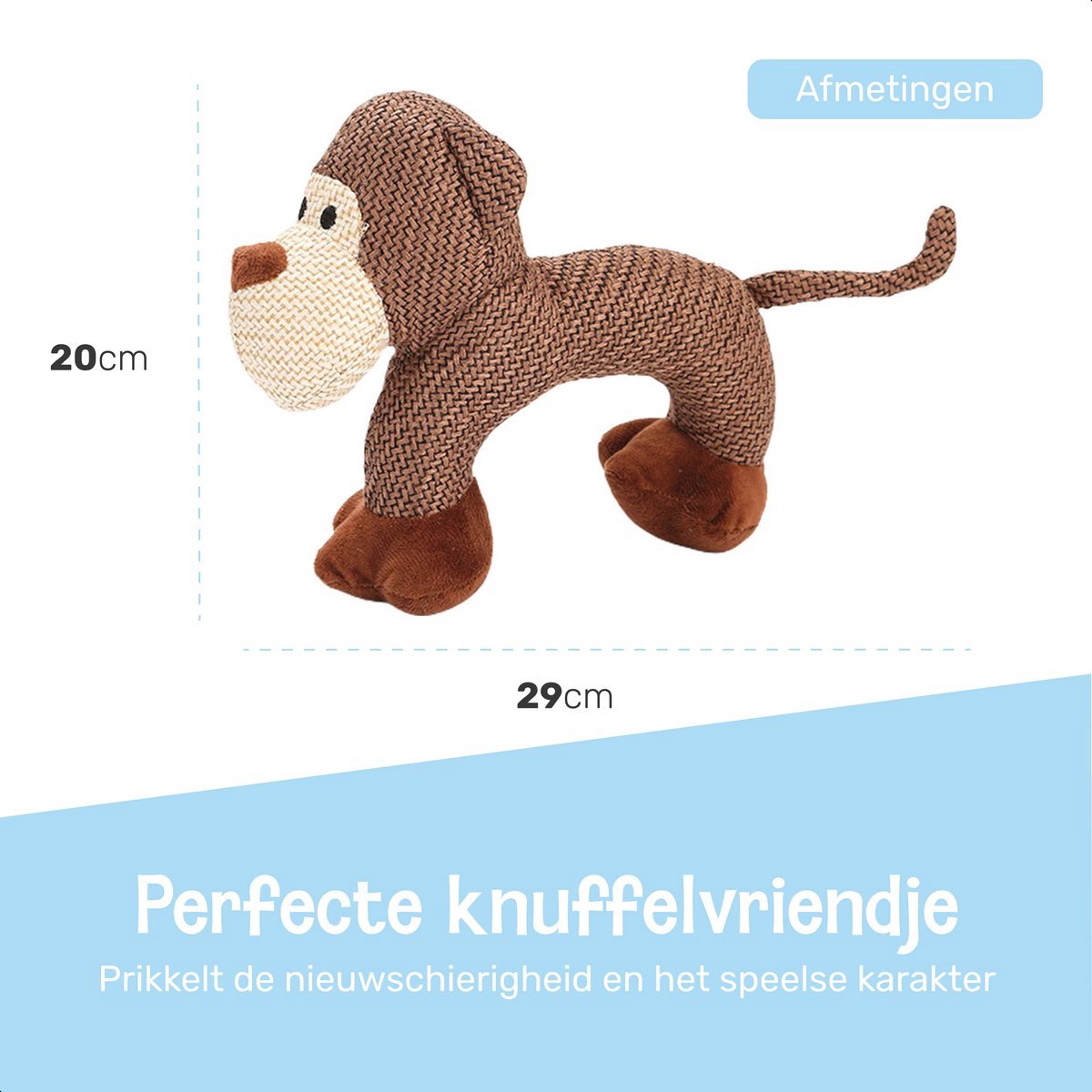 Dutchwide Aap Hondenspeeltje - Honden