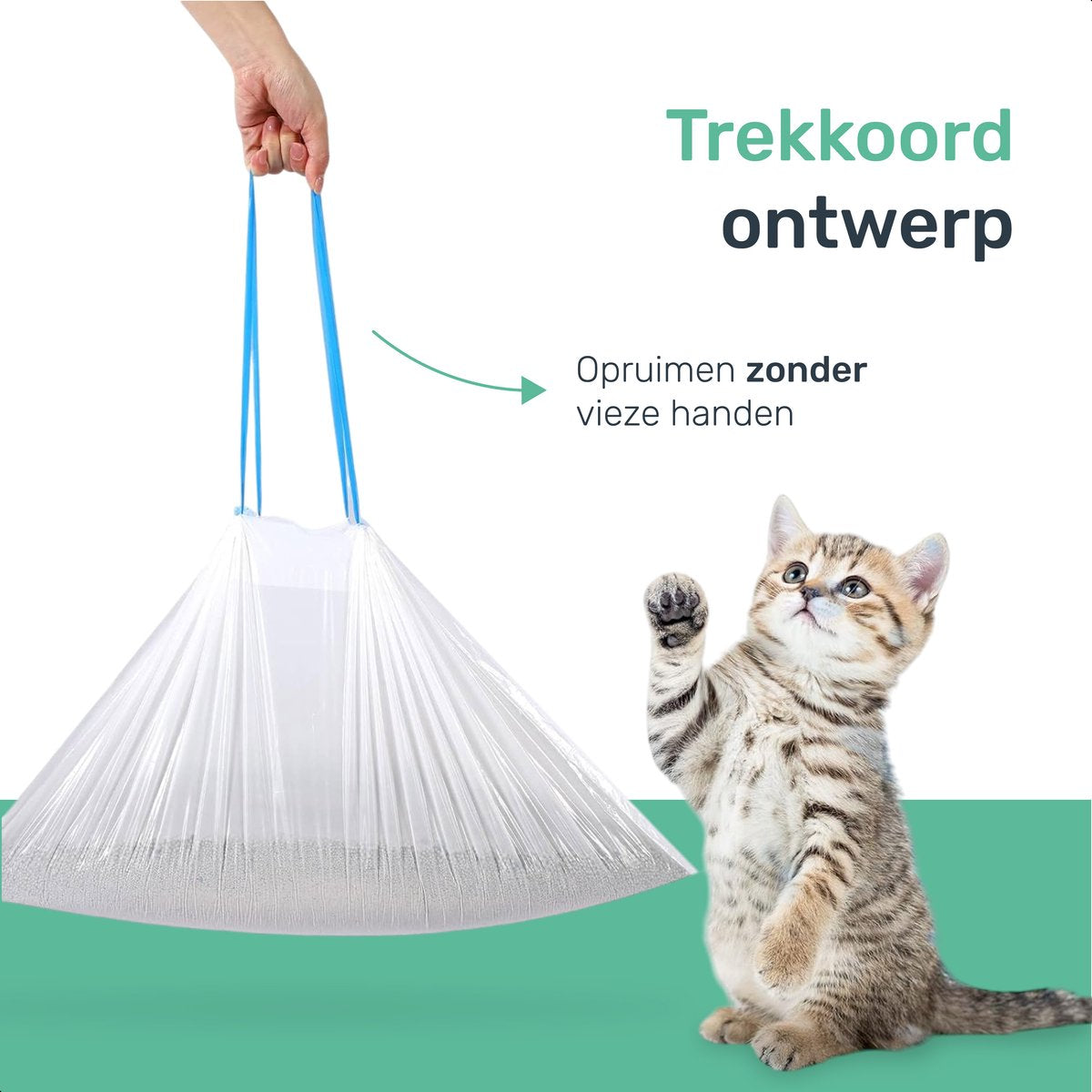 Automatische Kattenbak Zakken - 150 zakken