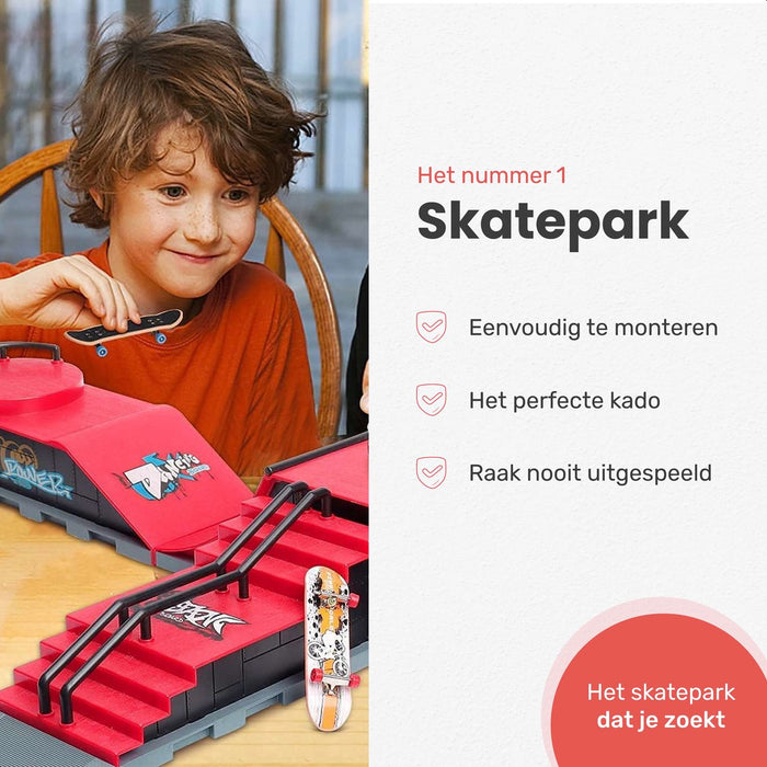 Fingerboard skatepark - 6 Ramps