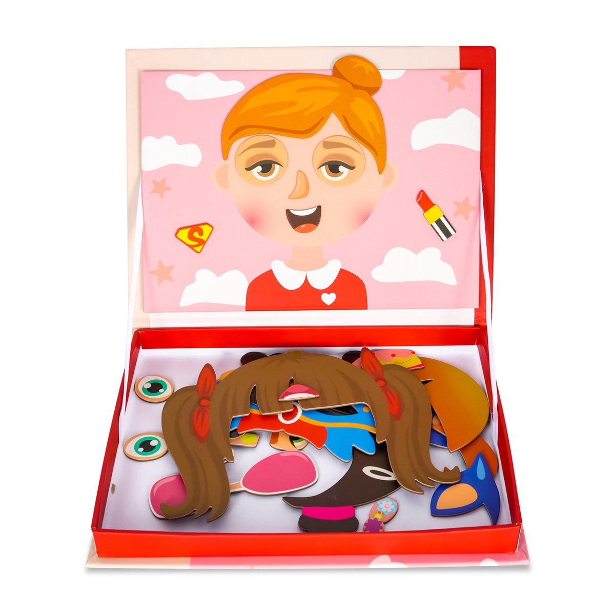 Magneetboek - Meisje - 42 magneten