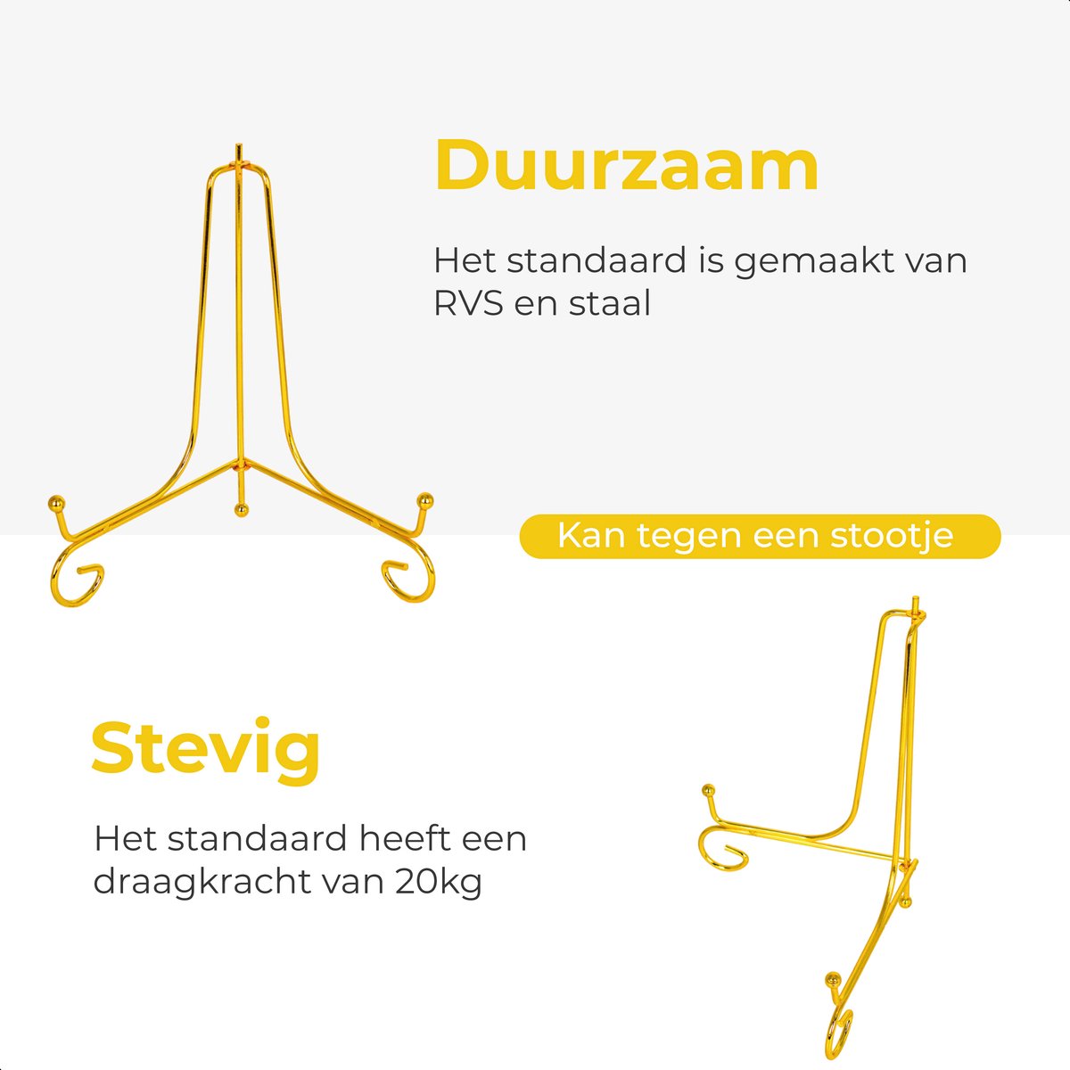 LBB - Bordenstandaard - Goud