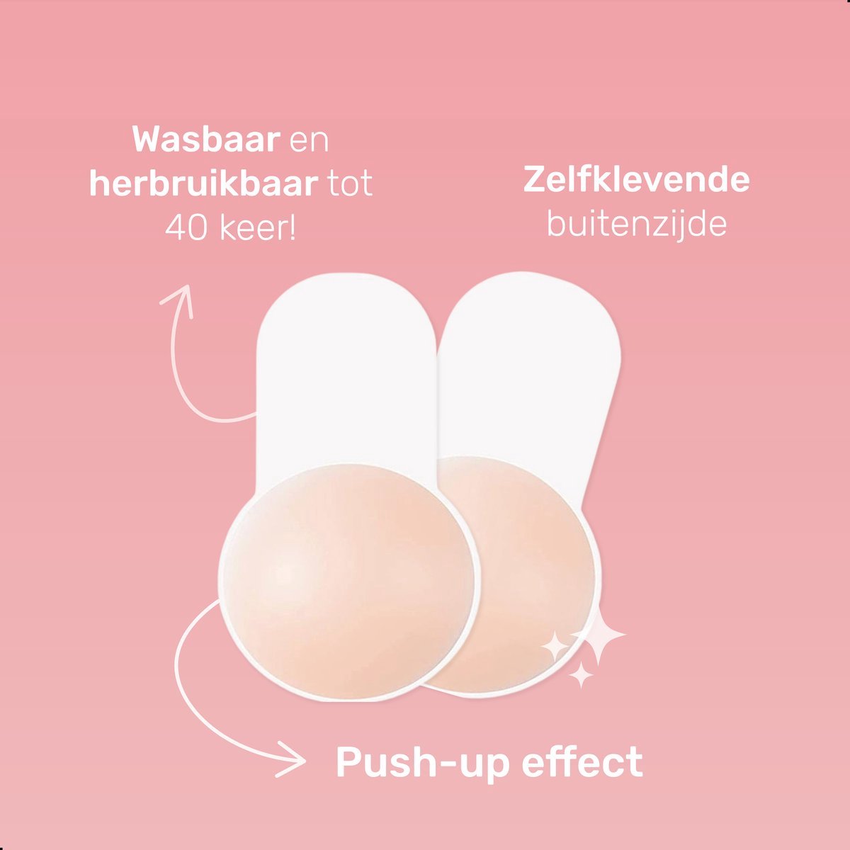 Soft & Silky Push up - Nipple Covers