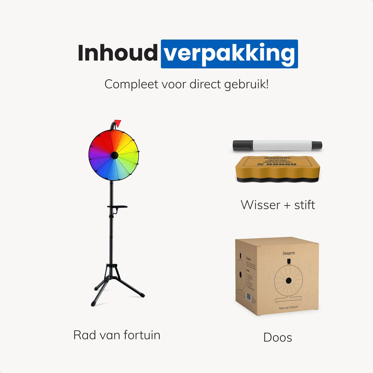 Rad van Fortuin XXL - Ø40cm