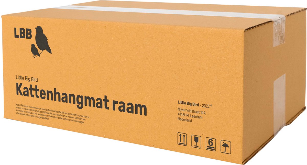 Kattenhangmat - Voor aan het raam