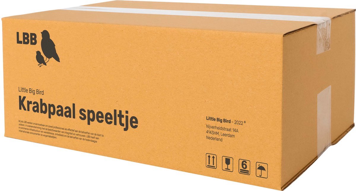 Katten krabpaal speeltje - Kattenspeeltjes