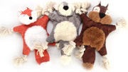 Dutchwide Hondenspeeltjes 3 Pack Met Kraak en Piep - Honden - Speelgoed - Knuffel - Intelligentie - Tennisbal - Dog Toy - Hond - Speeltjes