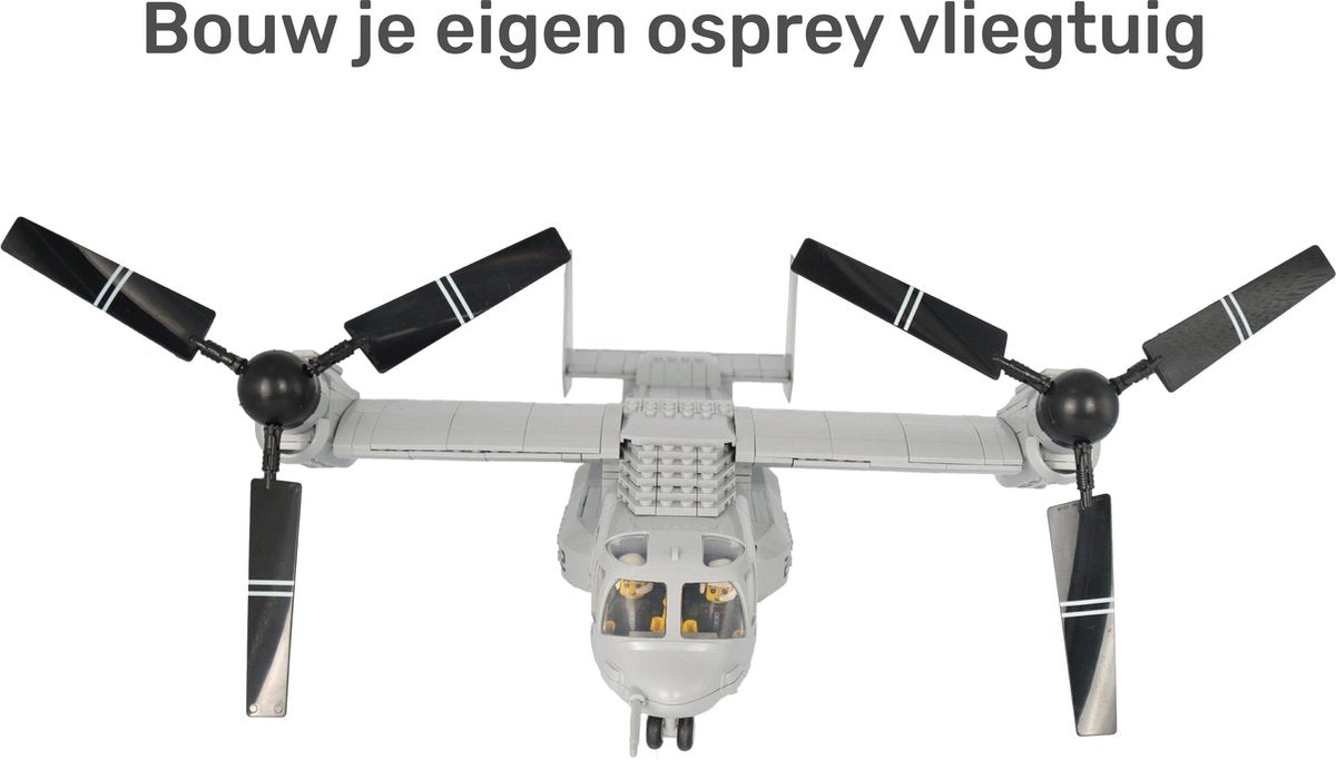 Luke - Osprey - Vliegtuig- Straaljager - Speelgoed
