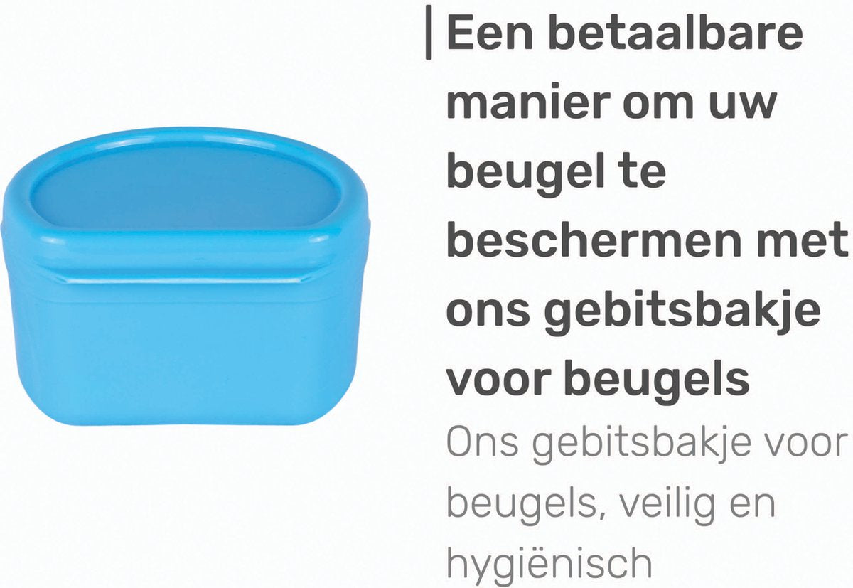 Gebitsbakje - Beugelbakje - Incl. Lekbakje