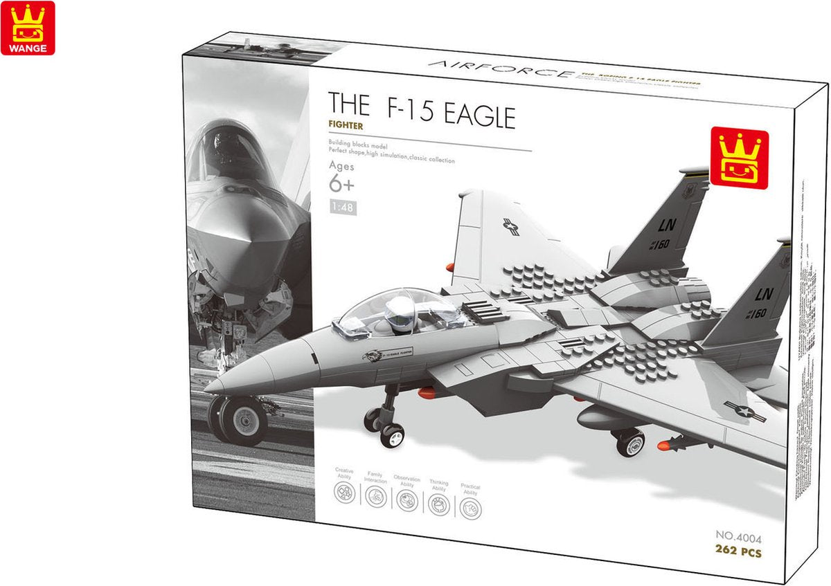 LBB - F-15 Eagle Fighter - 270 Bouwstenen