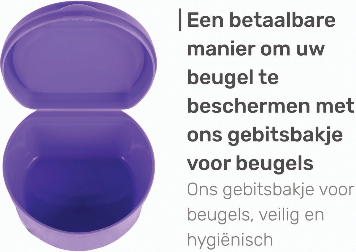 Gebitsbakje - Beugelbakje - Incl. Lekbakje