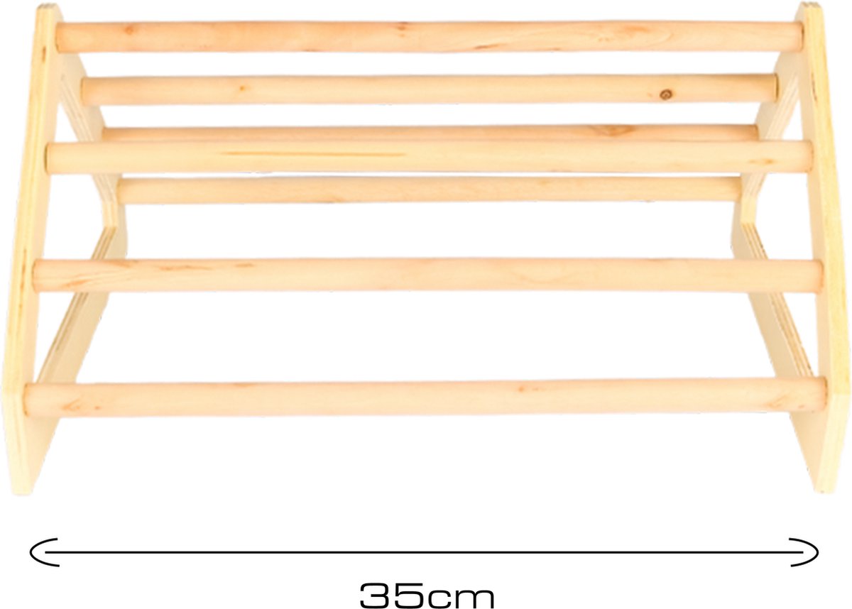 Zitstok kip - 45 cm breed - 20 kg draagkracht