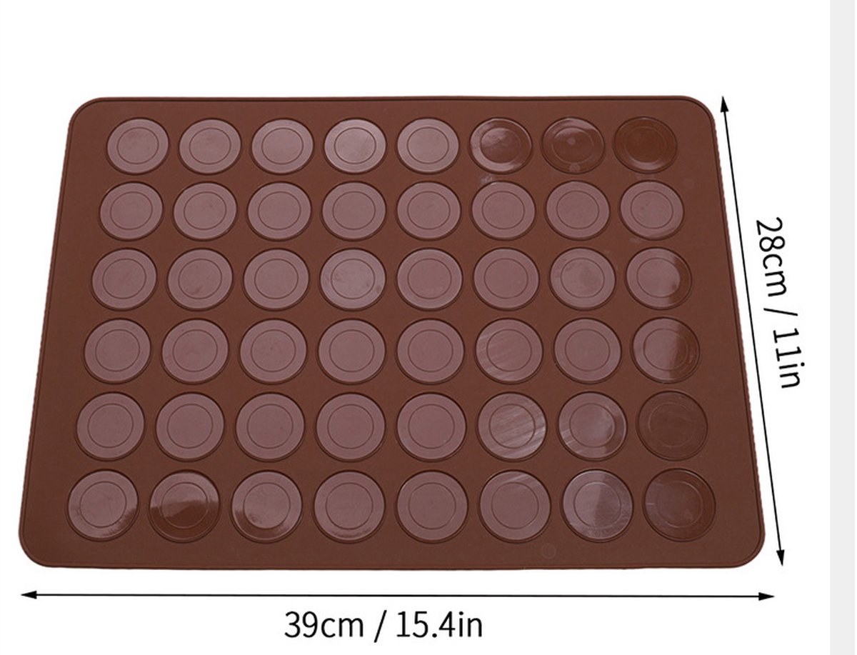 LBB - Macarons bakmat - Voor 48 stuks