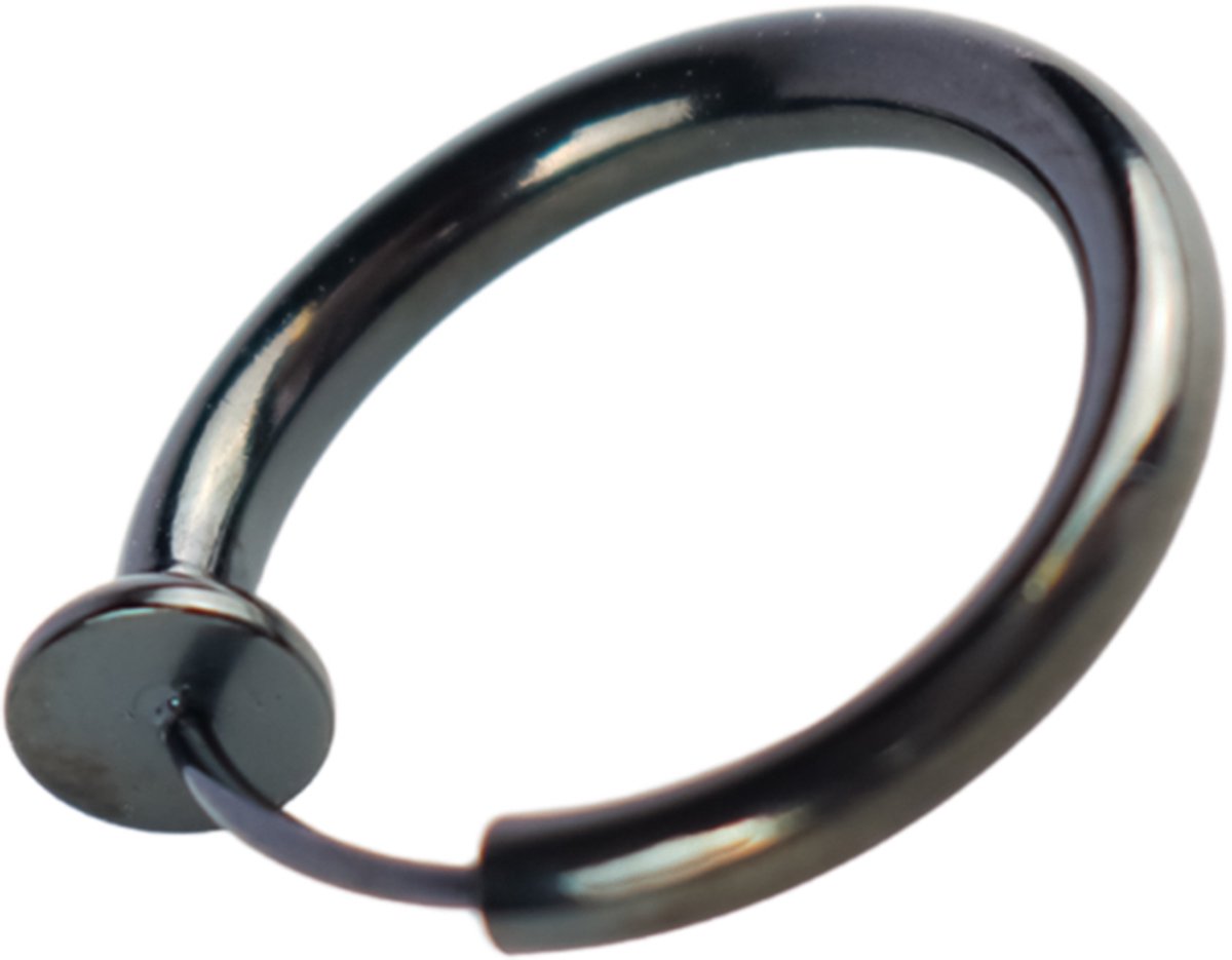 Fake septum - Zwart - 2-pack