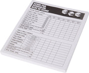 Yahtzee set - Scoreblok & 10 dobbelstenen
