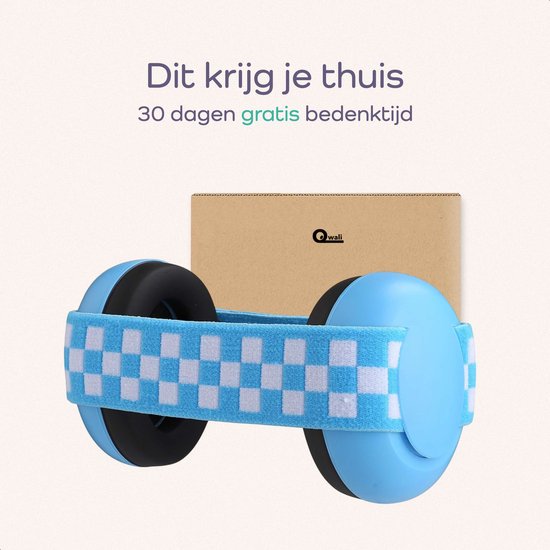 Qwali Gehoorbescherming baby en kinderen - Koptelefoon