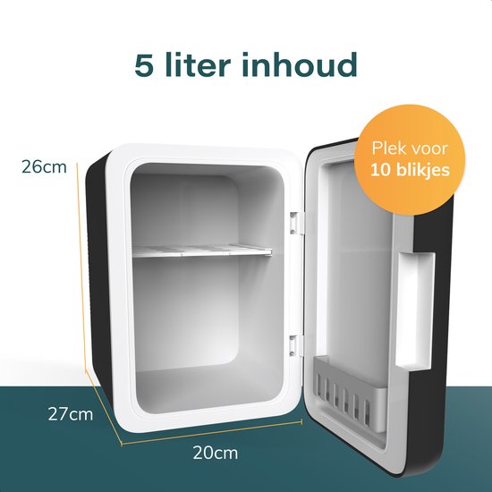 Mini koelkast 5L - Skincare & make-up fridge