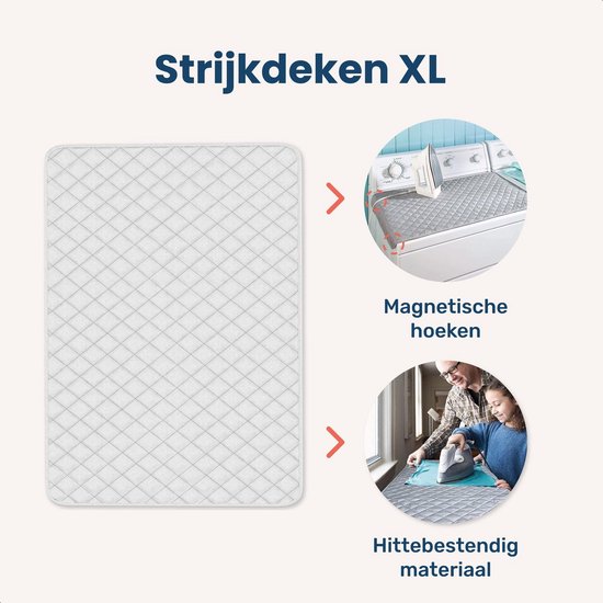 Strijkdeken - 85x50 cm - 2 Pack