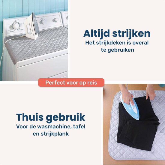 Strijkdeken - 85x50 cm - 2 Pack