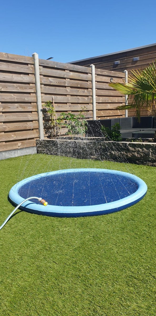 Dutchwide Baby Zwembad - Met Sproeiers - Ø100 - Kinder - Peuter - Zwembadje - Rond - Speelzwembad - Kinderzwembad - Babyzwembad