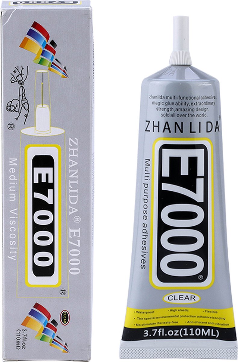 Textiel lijm - 50ml - Watervast - Hobbylijm