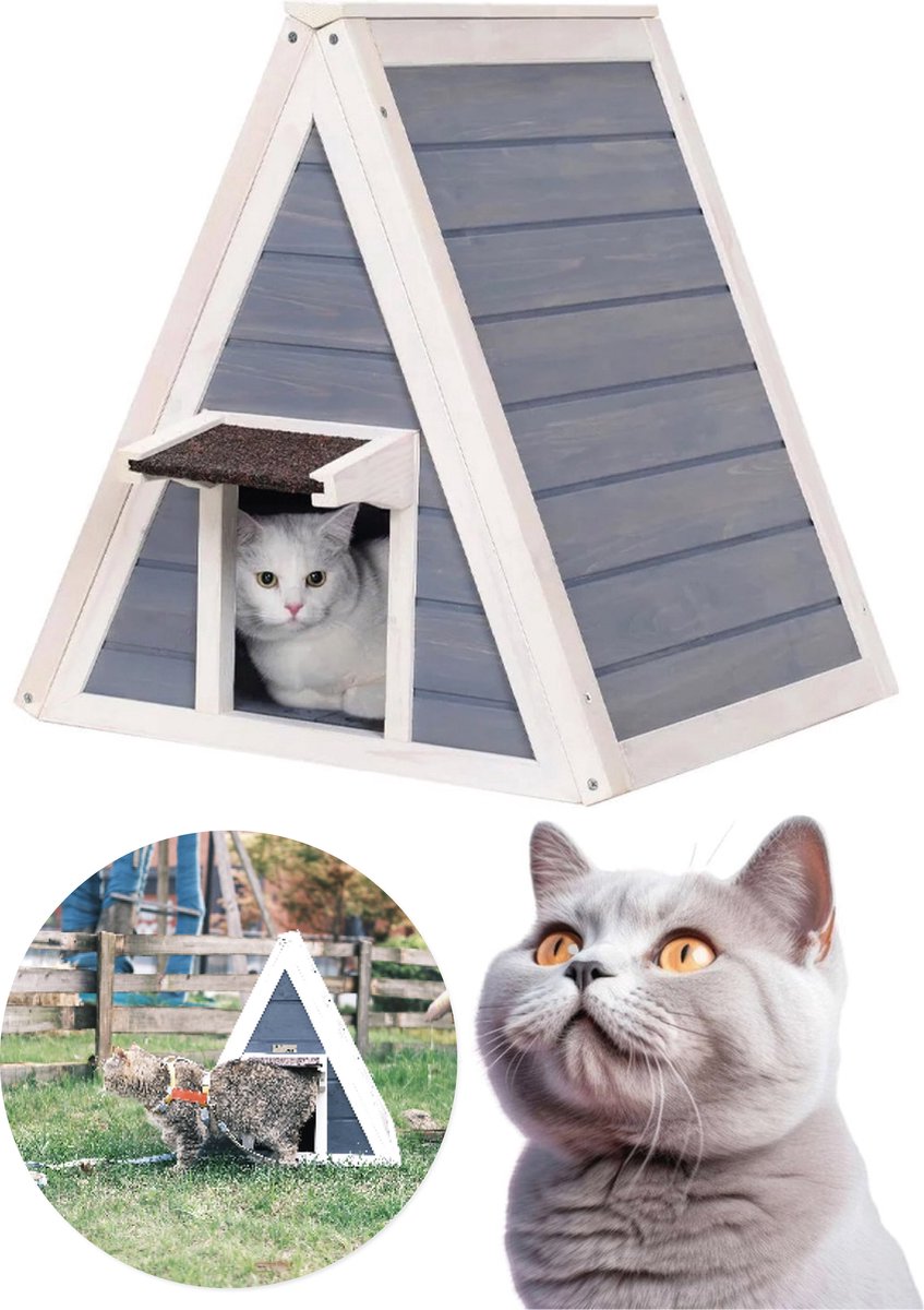 Dutchwide Kattenhuis - Voor buiten