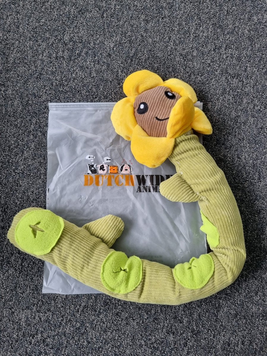 Dutchwide Hondenspeeltje - Slang - Met Kraak - Honden - Speelgoed - Knuffel - Intelligentie - Slow Feeder - Training - Tennisbal - Dog toy - Hond - Speeltjes