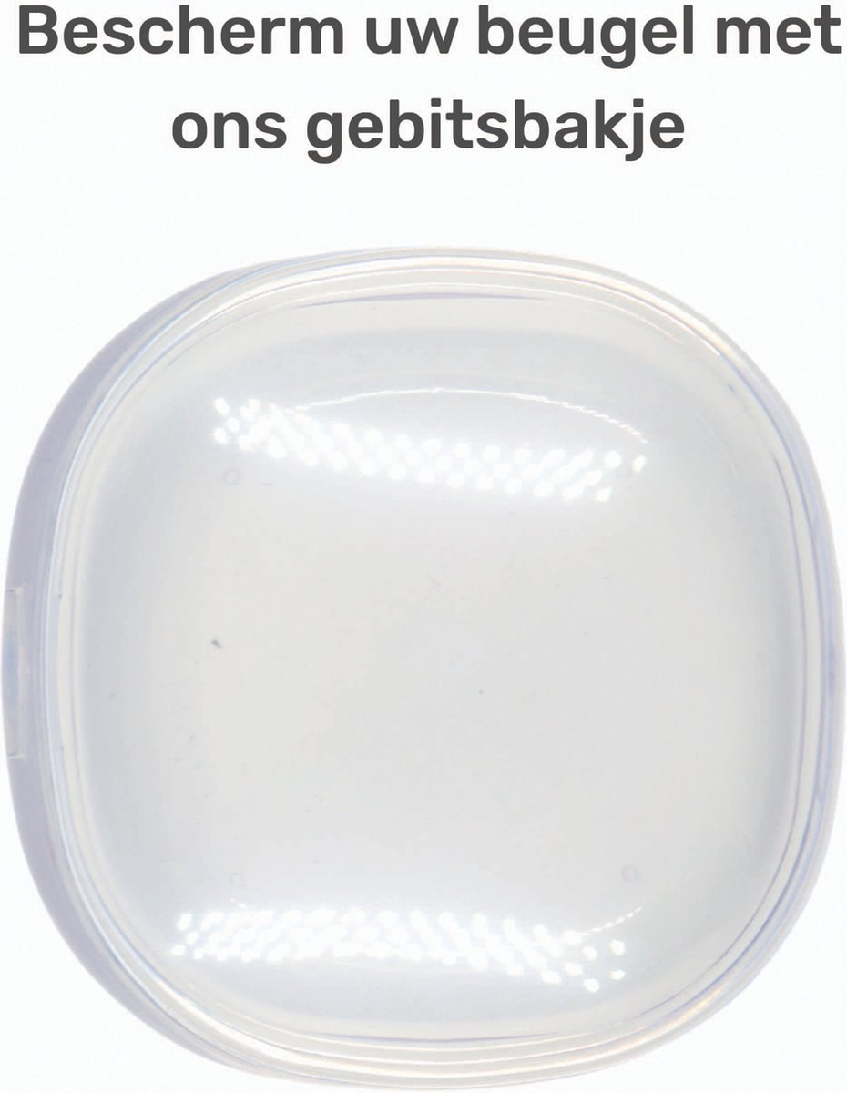Gebitsbakje - Beugelbakje - Doorzichtig