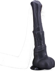 Jespro Horse dildo 30cm - Flexibel met zuignap